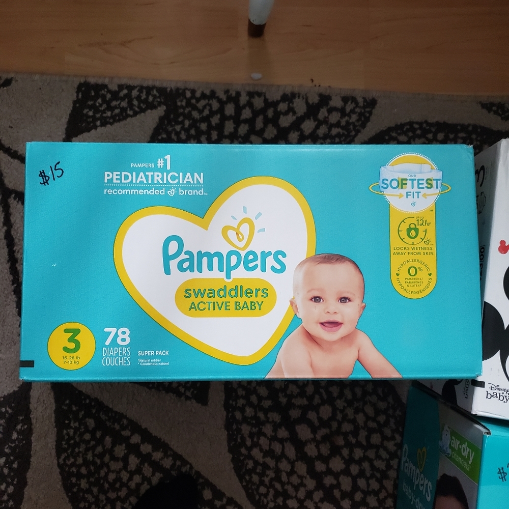 Pampers Size 2&3